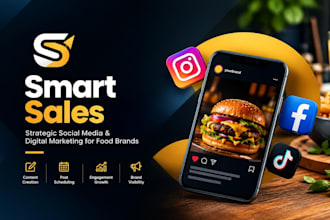 manage your restaurant, cafe, or food brand social media