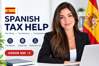 do spanish tax filing, tax return and tax compliance