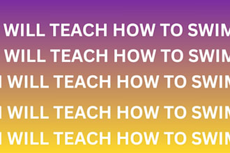 teach how to swim