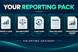 prepare UK management accounts and financial reports