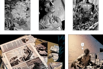 do comic pages illustration comic book page nsfw