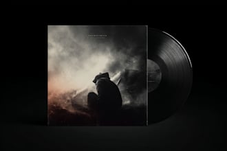 design album cover or music cover artwork
