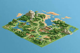 create custom fantasy battle map, fantasy vector map