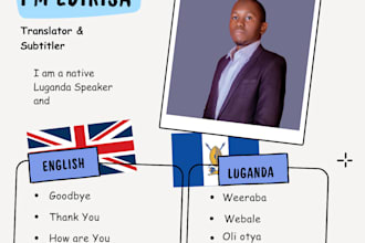 translate anything from luganda or ganda to english