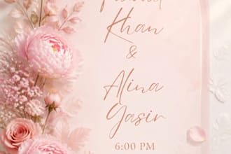design luxury wedding invitations
