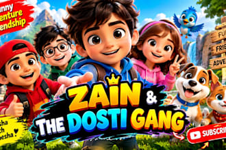 making a 2d animation and 3d animation cartoons stories