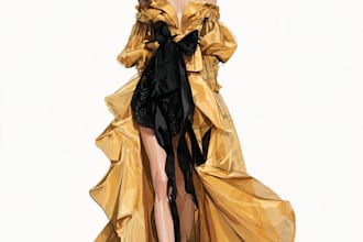 draw a fashion illustration