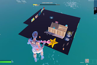 create fortnite map, 1v1, deathrun map, tycoon map, pakour map, red vs blue, 4v4