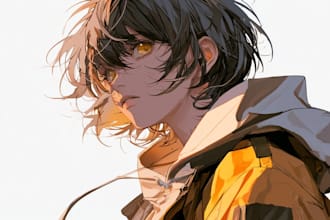 do a anime character