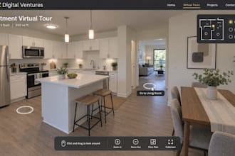 do website virtual walkthrough