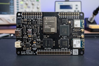 design ai enabled pcb for iot and smart sensors using stm32 or esp32