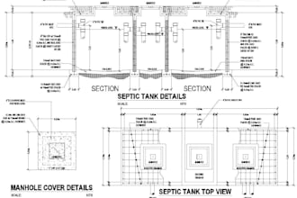 design plumbing heating water supply drainage sanitary plans and boq for permit