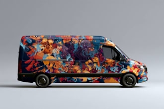 draw car wrap vehicle wrap truck wrap racing car wrap
