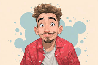 create your ideal cartoon caricature design