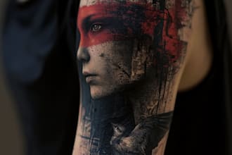 design professional creative tattoo design
