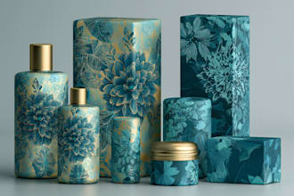 professional product packaging box design and dieline