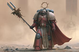 make a warhammer 40k character