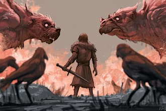 design fantasy ebook and print cover