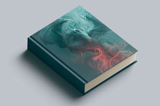 design fantasy book cover, paperback cover