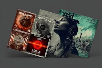 design an album cover art