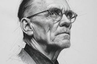 draw a detailed realistic portrait of you