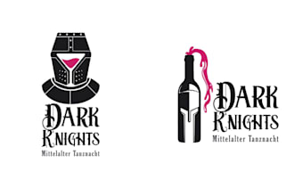 design bar and nightclub logo with satisfaction guaranteed