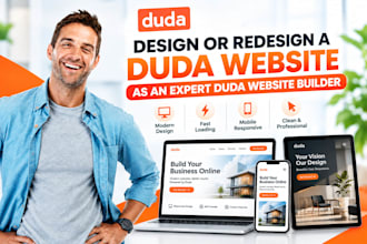 design or redesign duda website as an expert duda website builder
