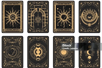 design custom tarot and oracle cards for your deck