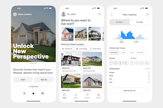 build ai powered real estate app, property rental app