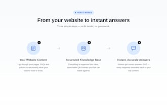 build a smart knowledge base chatbot for your website