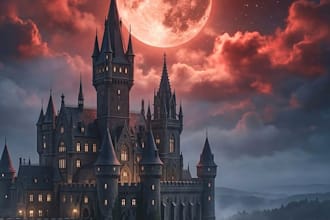 design best professional fantasy book cover design,