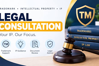 provide trademark, intellectual property and ip legal consultation