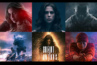 design a unique, professional movie poster for you