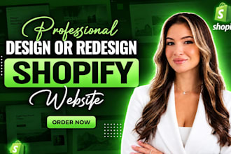 design and develop christmas dropshipping shopify store, build shopify website