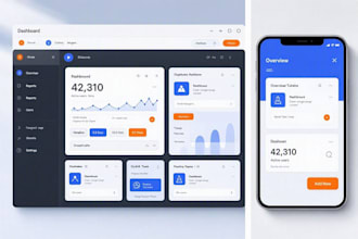 do website UI UX design dashboard UI and mobile app UI UX
