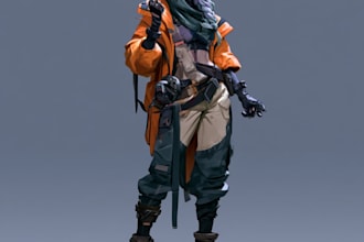 create a dark fantasy warrior character concept with cinematic detail