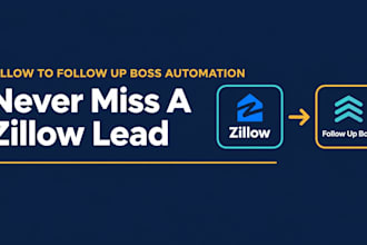 set up n8n zillow lead automation for follow up boss CRM