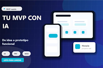 build an mvp web app with ai