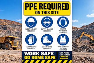 design customized health and safety posters