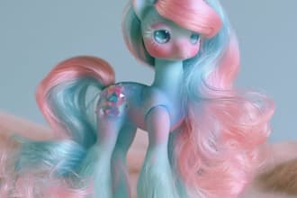 create a custom pony character illustration