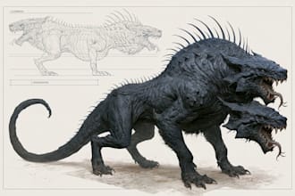 create realistic animal illustration