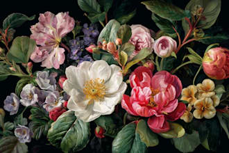 draw exquisite botanical illustrations with organic details