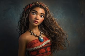 do a disney portrait