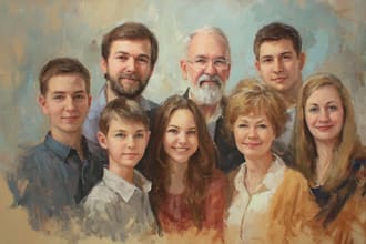 enhance family couple and portrait photos