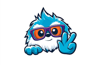 design custom mascot logo and business illustration