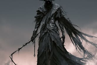 do fanatsy character art for you