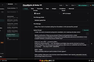 build an ai voice agent with appointment booking and crm integration