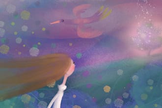 do dreamy childrens book illustrations