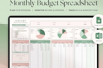 create editable google sheets excel budget invoice spreadsheet tracker templates