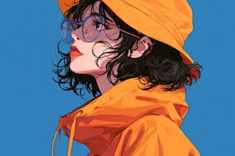 draw anime art illustration